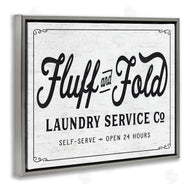 Lettered and Lined | Fluff and Fold Laundry Room