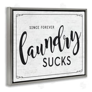 Lettered and Lined | Sassy Laundry Room Sign