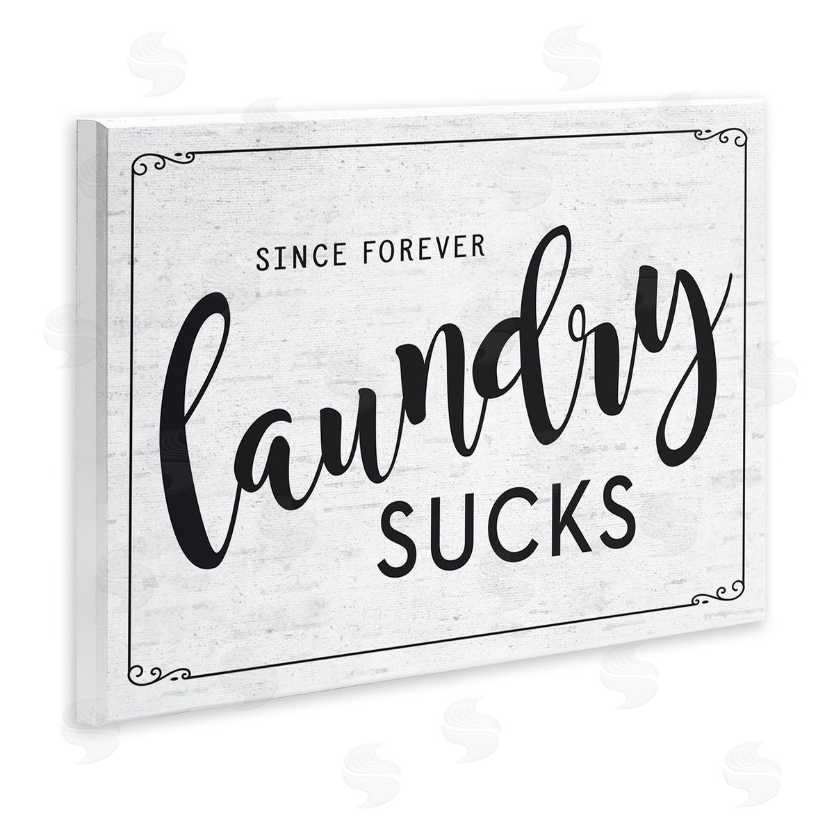 Sassy Laundry Room Sign Wood Plaque Wall Art, Home Decor by Lettered and Lined