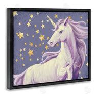 Ziwei Li | Purple Unicorn in Starry Sky