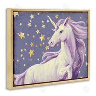 Ziwei Li | Purple Unicorn in Starry Sky