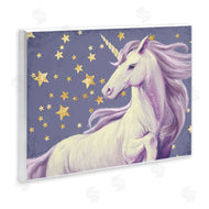 Ziwei Li | Purple Unicorn in Starry Sky