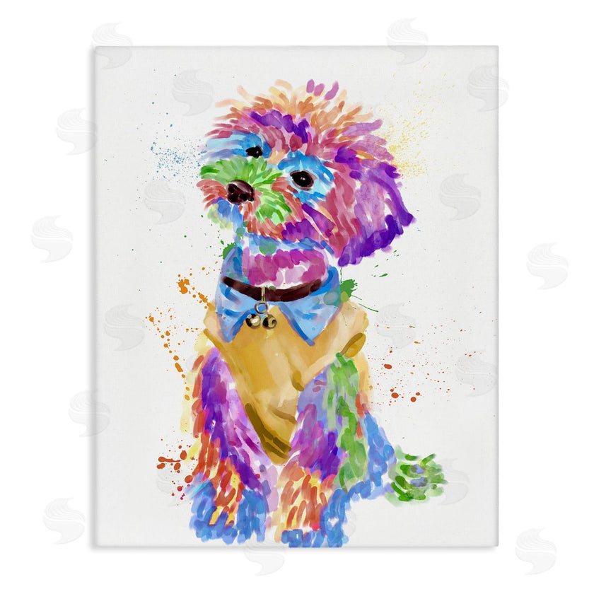 Ziwei Li | Colorful Pet Dog Bichon