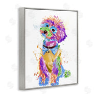 Ziwei Li | Colorful Pet Dog Bichon