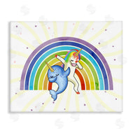 Ziwei Li | Unicorn and Narwhal Rainbow