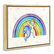 Ziwei Li | Unicorn and Narwhal Rainbow