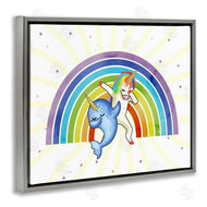 Ziwei Li | Unicorn and Narwhal Rainbow