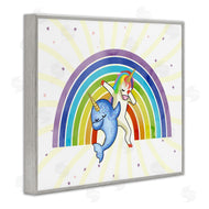 Ziwei Li | Unicorn and Narwhal Rainbow