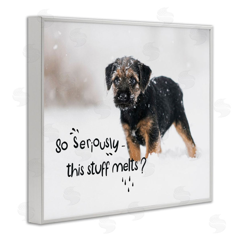 Ziwei Li | This Stuff Melts Snow Puppy