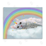 Ziwei Li | Unicorn Kitten in Clouds
