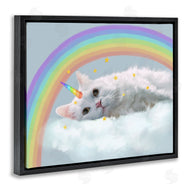 Ziwei Li | Unicorn Kitten in Clouds