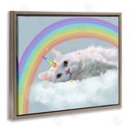 Ziwei Li | Unicorn Kitten in Clouds