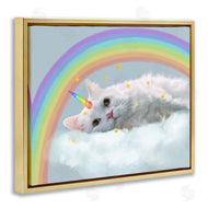 Ziwei Li | Unicorn Kitten in Clouds