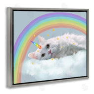Ziwei Li | Unicorn Kitten in Clouds