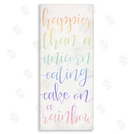 Stupell Studio | Happier Than Unicorn Humor