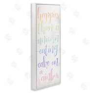 Stupell Studio | Happier Than Unicorn Humor