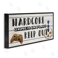 Stupell Studio | Gamer in Play Keep Out