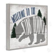 Stupell Studio | Welcome to the Cub House