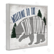 Stupell Studio | Welcome to the Cub House