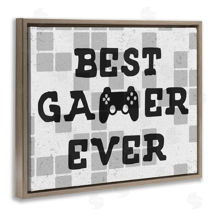 Stupell Studio | Best Gamer Every Patterned