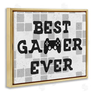 Stupell Studio | Best Gamer Every Patterned