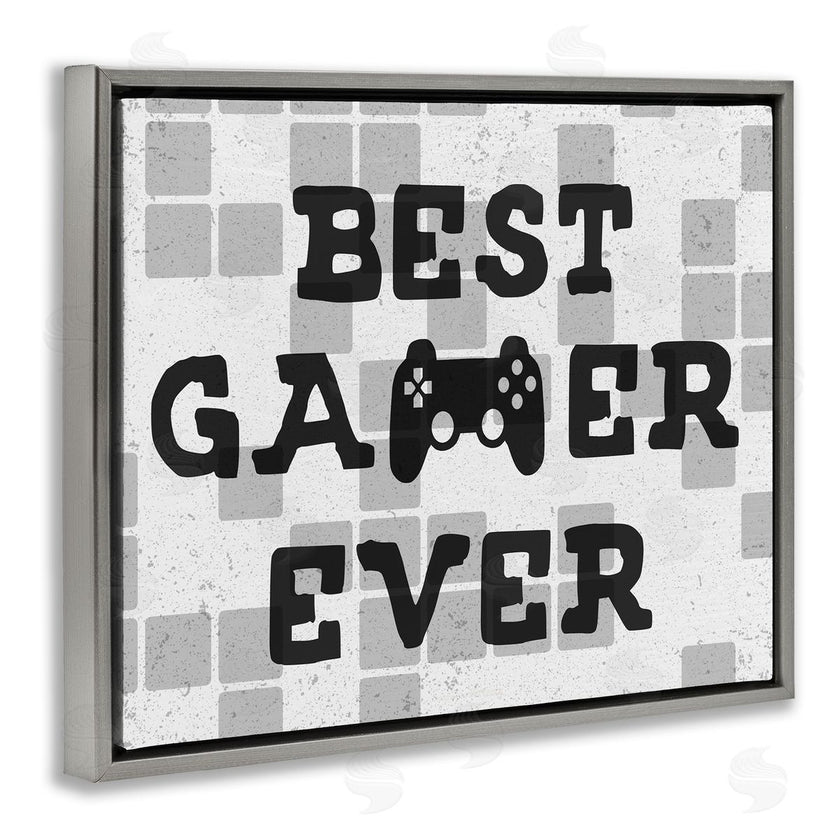 Stupell Studio | Best Gamer Every Patterned
