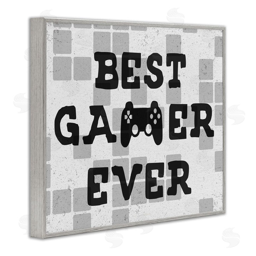Stupell Studio | Best Gamer Every Patterned