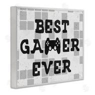 Stupell Studio | Best Gamer Every Patterned