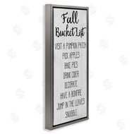 Stupell Studio | Fall Bucket List Casual Sign