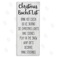 Stupell Studio | Christmas Bucket List Casual Sign