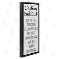 Stupell Studio | Christmas Bucket List Casual Sign