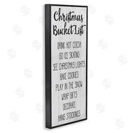 Stupell Studio | Christmas Bucket List Casual Sign