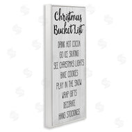 Stupell Studio | Christmas Bucket List Casual Sign
