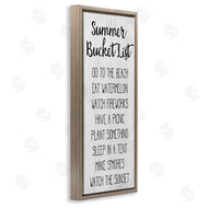 Stupell Studio | Summer Bucket List Casual Sign