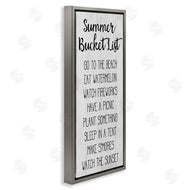Stupell Studio | Summer Bucket List Casual Sign