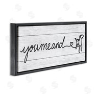 Stupell Studio | You Me & Dog Casual