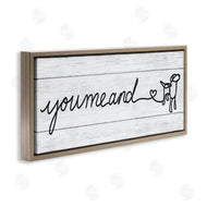 Stupell Studio | You Me & Dog Casual