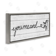 Stupell Studio | You Me & Dog Casual