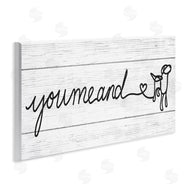 Stupell Studio | You Me & Dog Casual