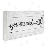 Stupell Studio | You Me & Dog Casual