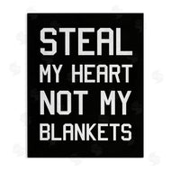 Stupell Studio | Steal My Heart Not Blankets