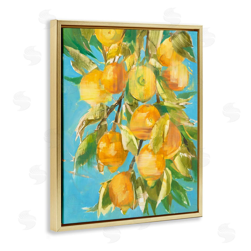 Liz Jardine | Lemon Tree over Blue