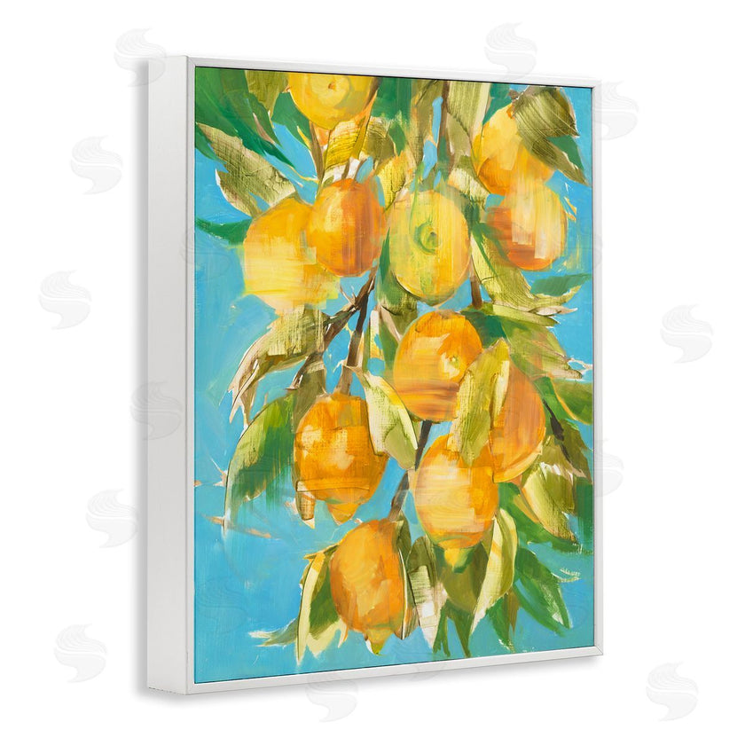 Liz Jardine | Lemon Tree over Blue