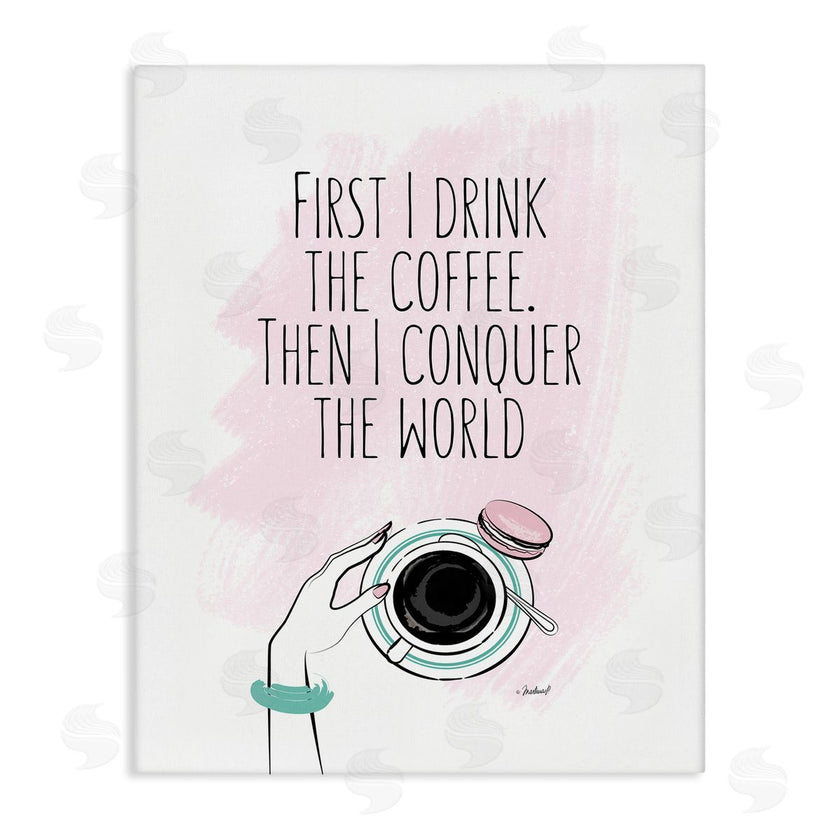 Martina Pavlova | Coffee Then Conquer Pink