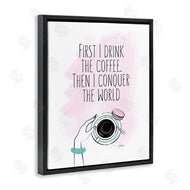 Martina Pavlova | Coffee Then Conquer Pink