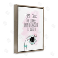 Martina Pavlova | Coffee Then Conquer Pink