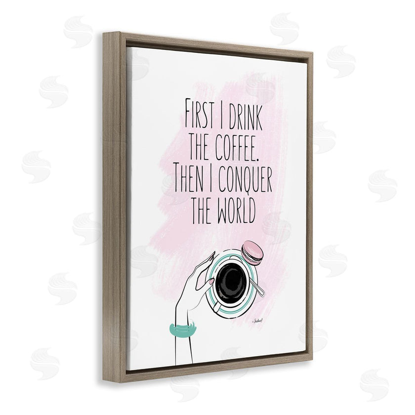Martina Pavlova | Coffee Then Conquer Pink