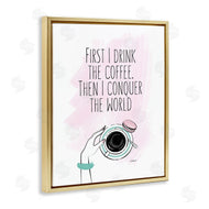 Martina Pavlova | Coffee Then Conquer Pink