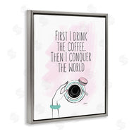 Martina Pavlova | Coffee Then Conquer Pink