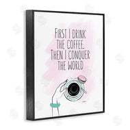 Martina Pavlova | Coffee Then Conquer Pink